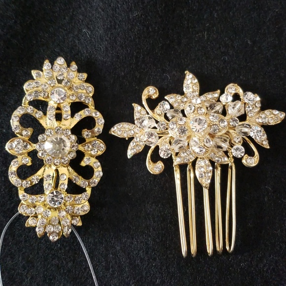 Sparkly hair pin and broch - Picture 2 of 2